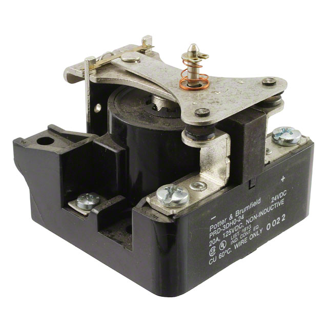 PRD-3DH0-24 TE Connectivity Potter & Brumfield Relays  Power Relays Over 2 Amps