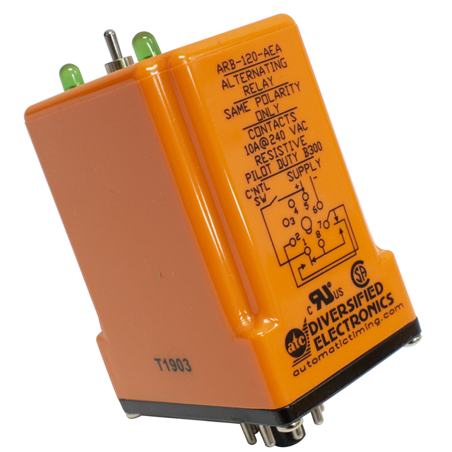 ARB-120-AEA Mueller Electric Co  Power Relays Over 2 Amps