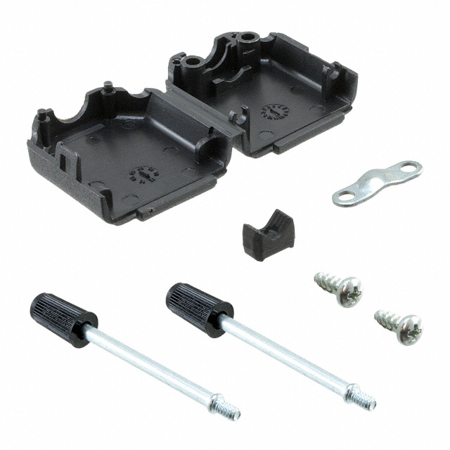 9670090424 HARTING  Capots de connecteurs D-Sub en forme de D