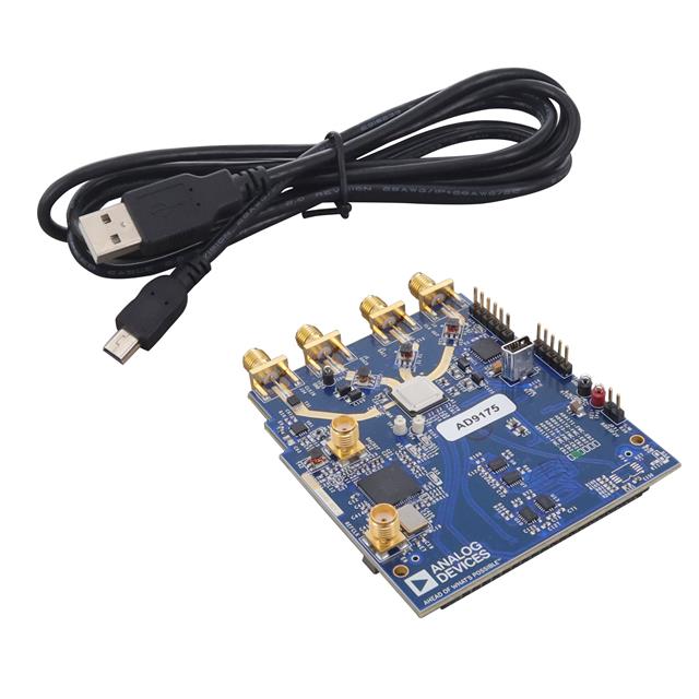 AD9175-FMC-EBZ Analog Devices Inc.  Cartes d'évaluation des convertisseurs numériques-analogiques (DAC)