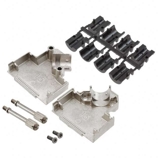 1-1478763-5 TE Connectivity AMP Connectors  Carcasas traseras para conectores D-Sub en forma de D