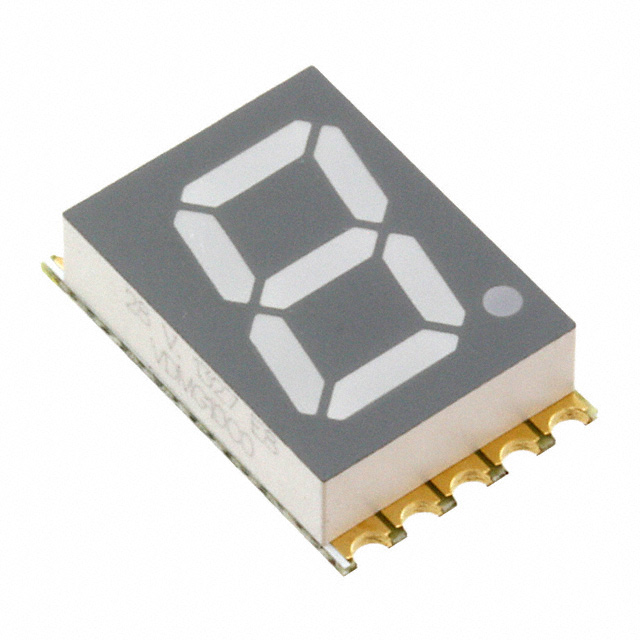 VDMG10C0 Vishay Semiconductor Opto Division  LED Caractère et numérique