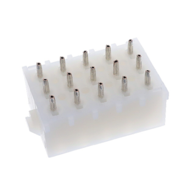 350434-1 TE Connectivity AMP Connectors  Embases à broches mâles