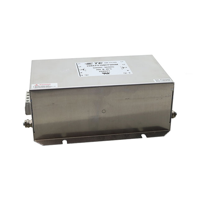 20KEPS10BFPWHM TE Connectivity Corcom Filters  Netzfiltermodule