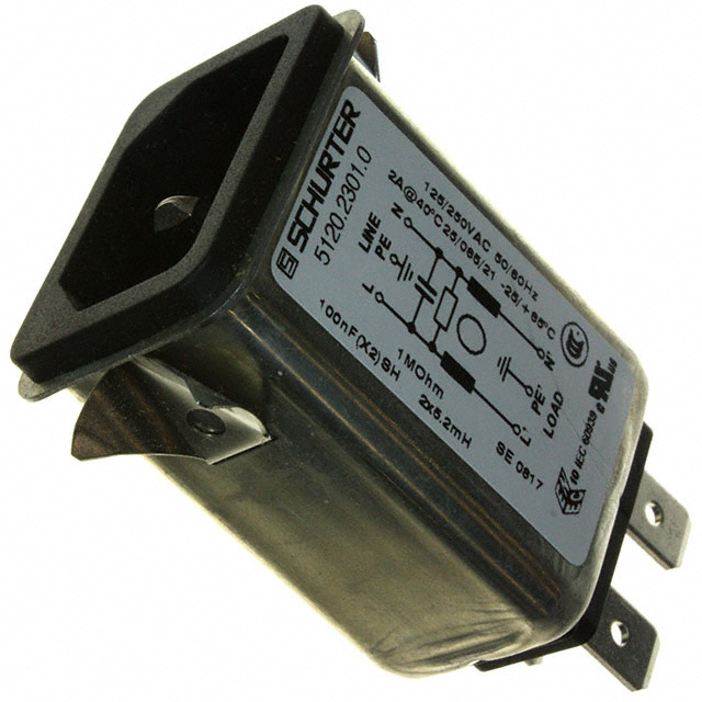 5120.2301.0 SCHURTER Inc.  Moduli di ingresso alimentazione (PEM)
