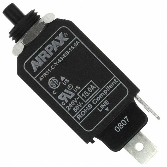 ATR11-C-Y-63-BB-15.0A Sensata-Airpax Interruttori automatici