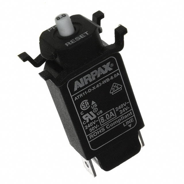 ATR11-D-X-63-WB-8.0A Sensata-Airpax Leistungsschalter