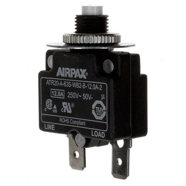 ATR20-A-63S-WB2-B-12.0A-2 Sensata-Airpax Leistungsschalter