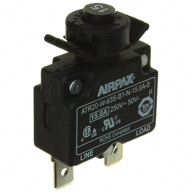 ATR20-W-63S-B1-N-15.0A-0 Sensata-Airpax Disyuntores