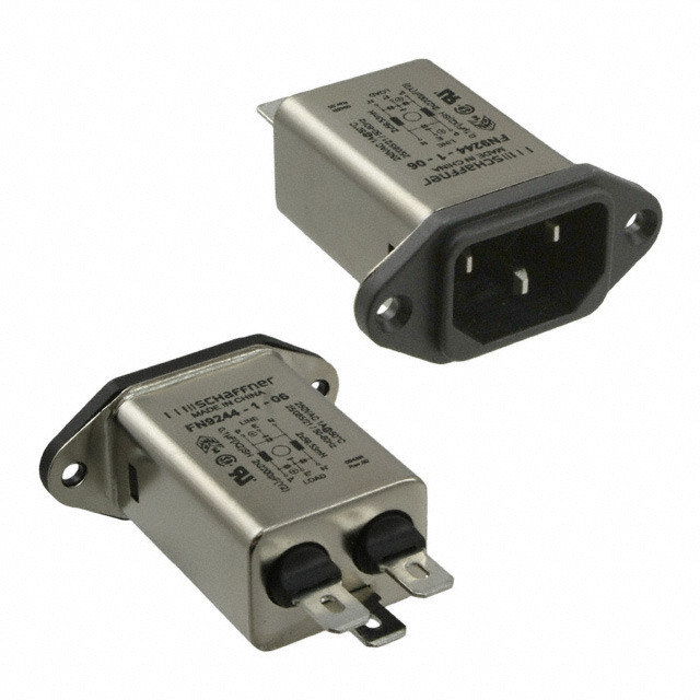 FN9244-1-06 Schaffner EMC Inc.  Moduli di ingresso alimentazione (PEM)