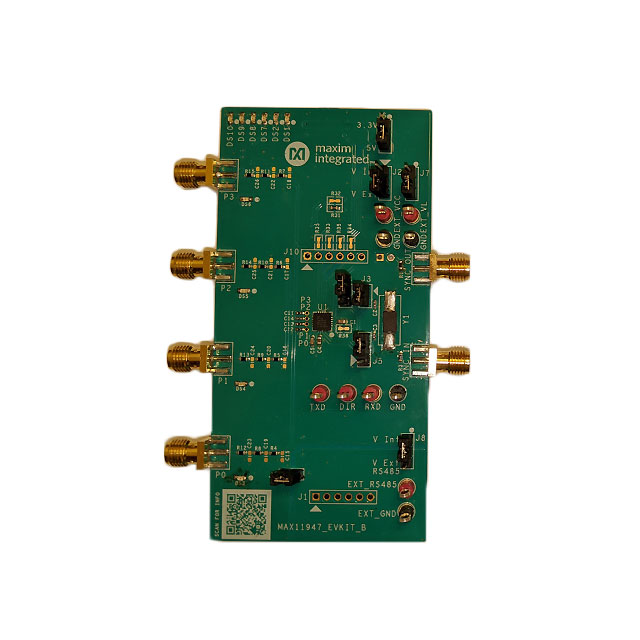 MAX11947EVKIT# Analog Devices Inc./Maxim Integrated  Cartes de kits d'évaluation et de développement RF