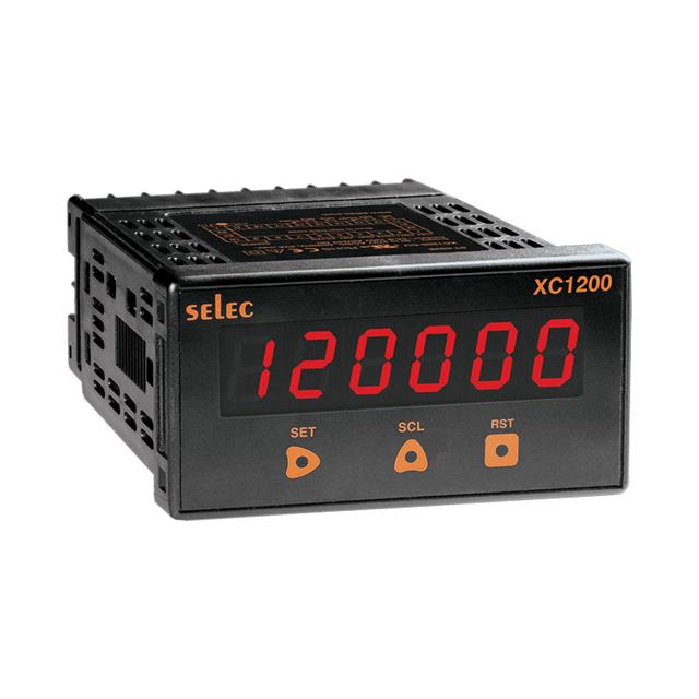 XC1200-CU-ROHS Selec Controls USA Inc.  Counters Hour Meters