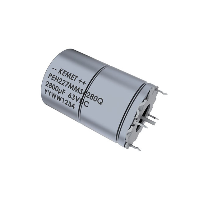 PEH227KLL4210QE4 KEMET  Condensadores electrolíticos de aluminio