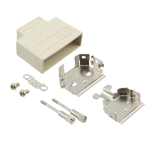 10326-32J0-000 3M  Capots de connecteurs D-Sub en forme de D