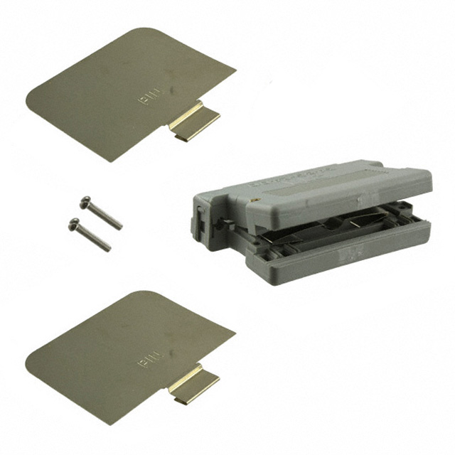 3357-4137 3M  Capots de connecteurs D-Sub en forme de D