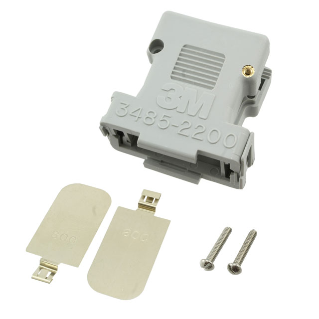 3357-5115 3M  Capots de connecteurs D-Sub en forme de D