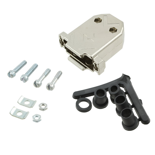 3357-6215-1C 3M  Capots de connecteurs D-Sub en forme de D