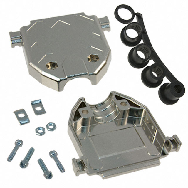 3357-6225-1C 3M  Carcasas traseras para conectores D-Sub en forma de D