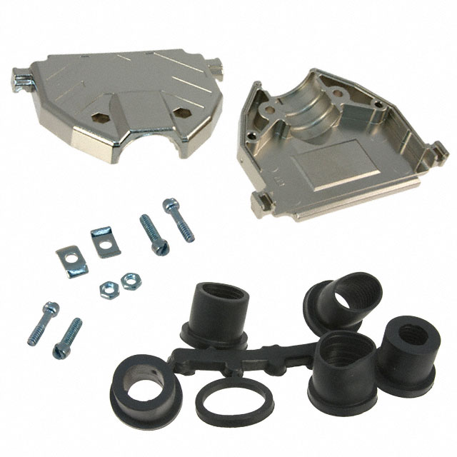 3357-6237-1C 3M  Capots de connecteurs D-Sub en forme de D