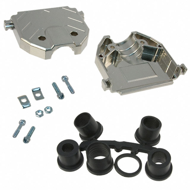 3357-6250-1C 3M  Capots de connecteurs D-Sub en forme de D