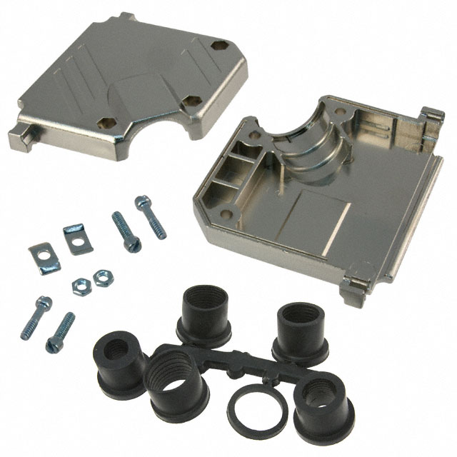 3357-6537-1C 3M  Capots de connecteurs D-Sub en forme de D