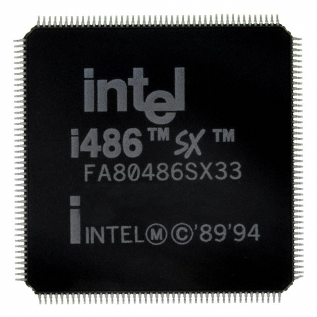 FA80486SXSF33 Intel  Microprocessors