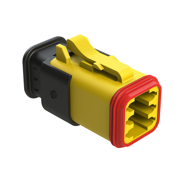 AT06-6S-SR01YEL Amphenol Sine Systems Corp  Boîtiers de connecteurs rectangulaires