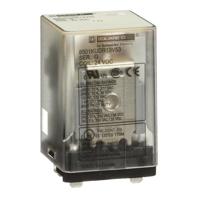 8501KUDR13V53 Schneider Electric  Power Relays Over 2 Amps