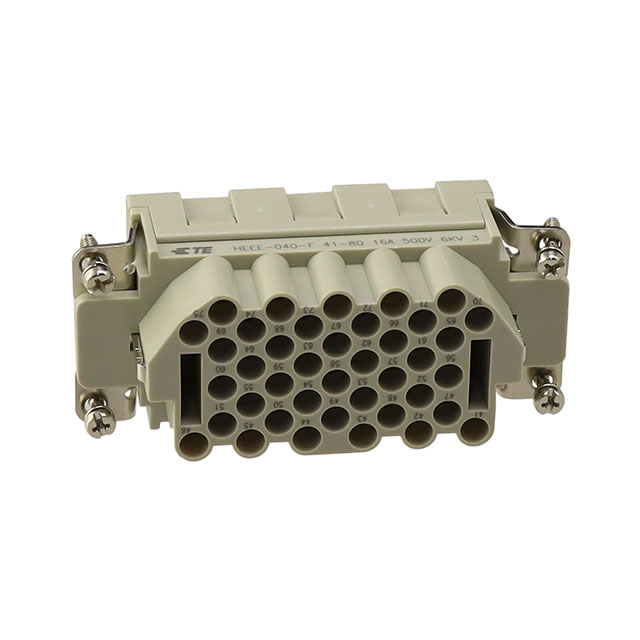 HEEE-040-F 41-80 TE Connectivity AMP Connectors  Moduli di inserti per connettori per impieghi gravosi