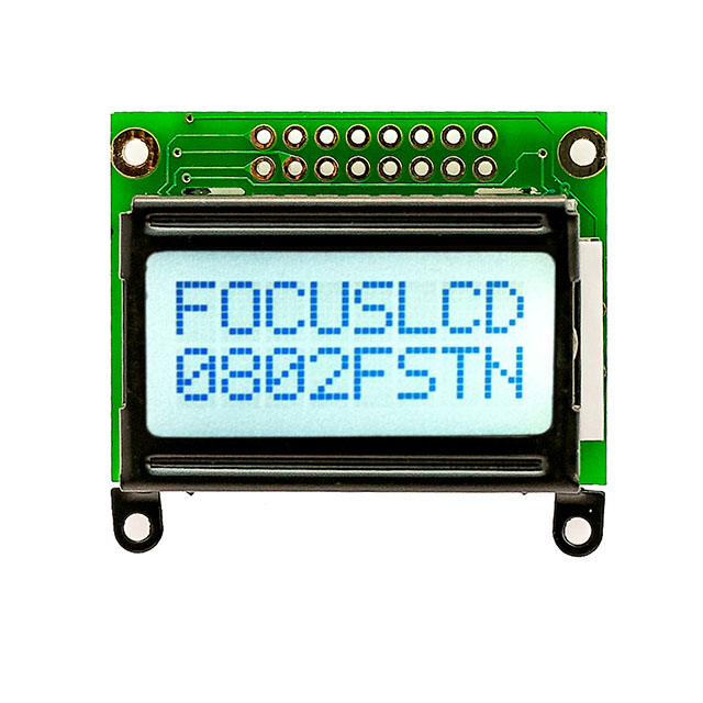 C82A-FTW-XW65 Focus LCDs  Écran LCD OLED à caractères et chiffres
