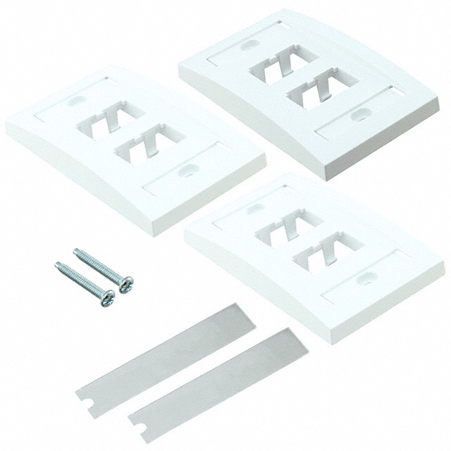 CFPE4WHY Panduit Corp  Keystone Faceplates Frames