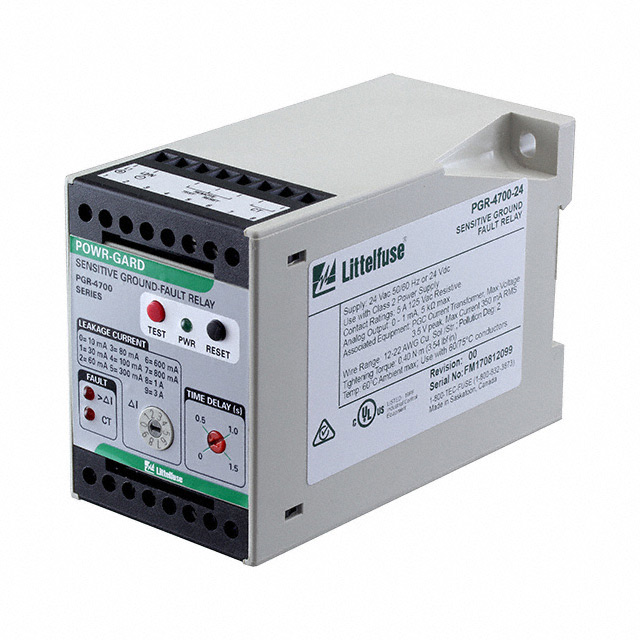 PGR-4700-24 Littelfuse Inc. Relais et systèmes de protection