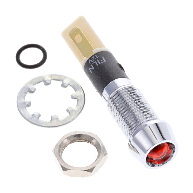 FL1M-8CJ-2-R12V Mallory Sonalert Products Inc.  Indicatori del pannello Spie luminose