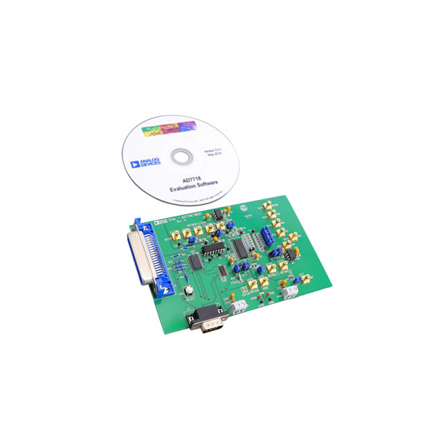 EVAL-AD7718EBZ Analog Devices Inc.  Cartes d'évaluation des convertisseurs analogique-numérique (CAN)