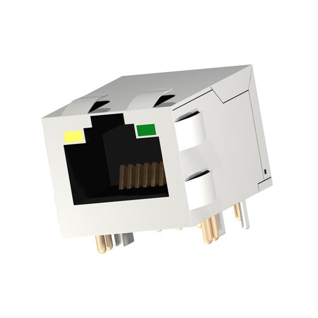 SCNRJ-88GGMSEYG-073GSORTH Suntsu Electronics, Inc.  Jack di connessione modulari con magneti