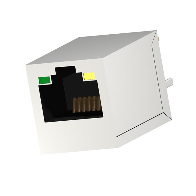 SCNRJ-88GGMSNGY-486HSOVTH Suntsu Electronics, Inc  Conectores modulares con imanes