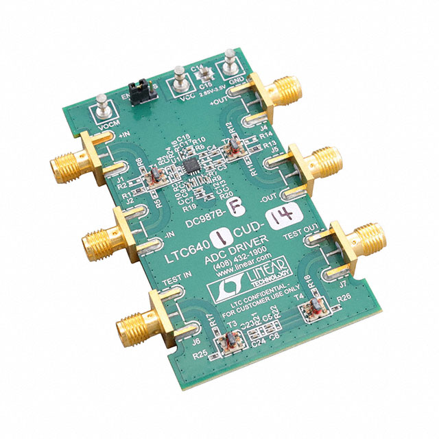 DC987B-F Analog Devices Inc.  Cartes d'évaluation d'amplificateurs opérationnels