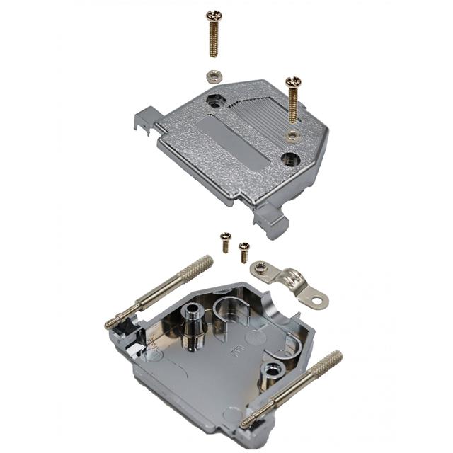 MHCCOV-9-SCL-MP MH Connectors  Capots de connecteurs D-Sub en forme de D