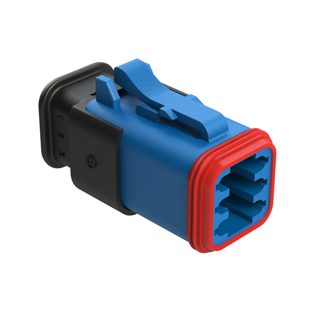 AT06-6S-SR02BLU Amphenol Sine Systems Corp  Boîtiers de connecteurs rectangulaires