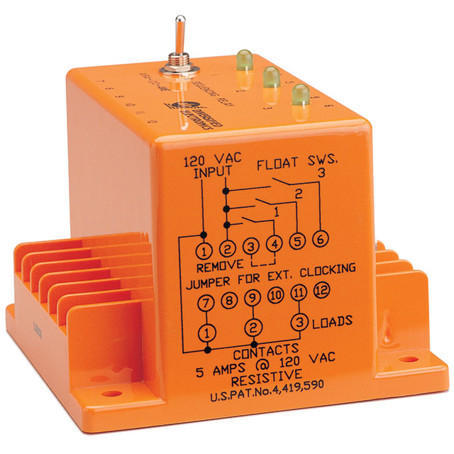 ARA-120-AME Mueller Electric Co  Power Relays Over 2 Amps