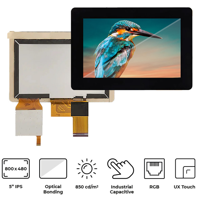 RVT50HQTNWC00-B Riverdi  Écran LCD OLED graphique