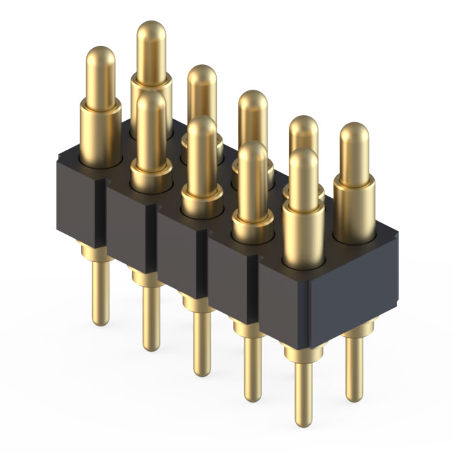 827-22-010-10-020101 Mill-Max Manufacturing Corp.  À ressort