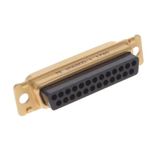 206800-1 TE Connectivity Aerospace, Defense and Marine  Alloggiamenti per connettori D-Sub a forma di D