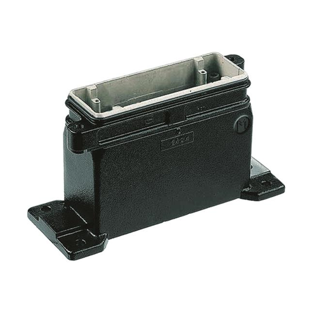 19400241231 HARTING  Alloggiamenti per connettori per impieghi gravosi, cappucci e basi