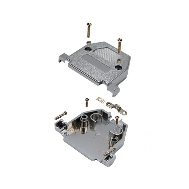 MHCCOV-25-SC-MP MH Connectors  Capots de connecteurs D-Sub en forme de D