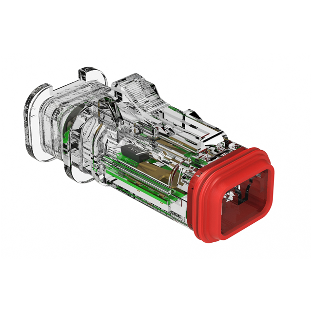 AT06-2S-LED24V01-OM Amphenol Sine Systems Corp  Boîtiers de connecteurs rectangulaires
