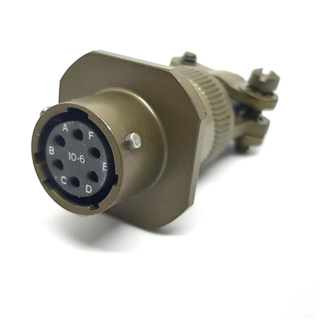 MSW01A10-6S Milspecwest, LLC  Conjuntos de conectores circulares