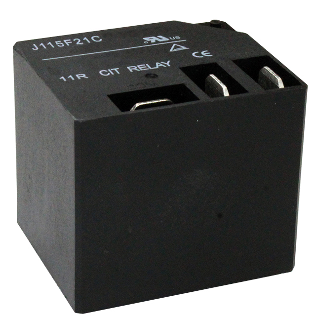 J115F21C240VACS CIT Relay and Switch  Power Relays Over 2 Amps