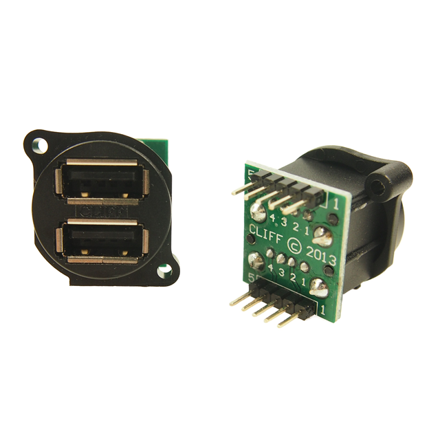 CP30090 CLIFF Electronic Components Ltd  Conjuntos de conectores USB DVI HDMI