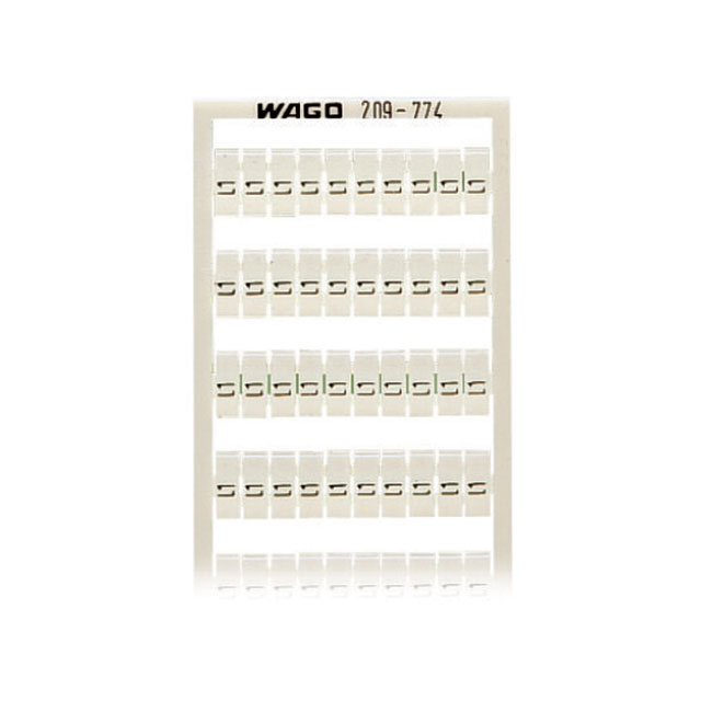 209-774 WAGO Corporation  Markierungsstreifen für Klemmenblöcke